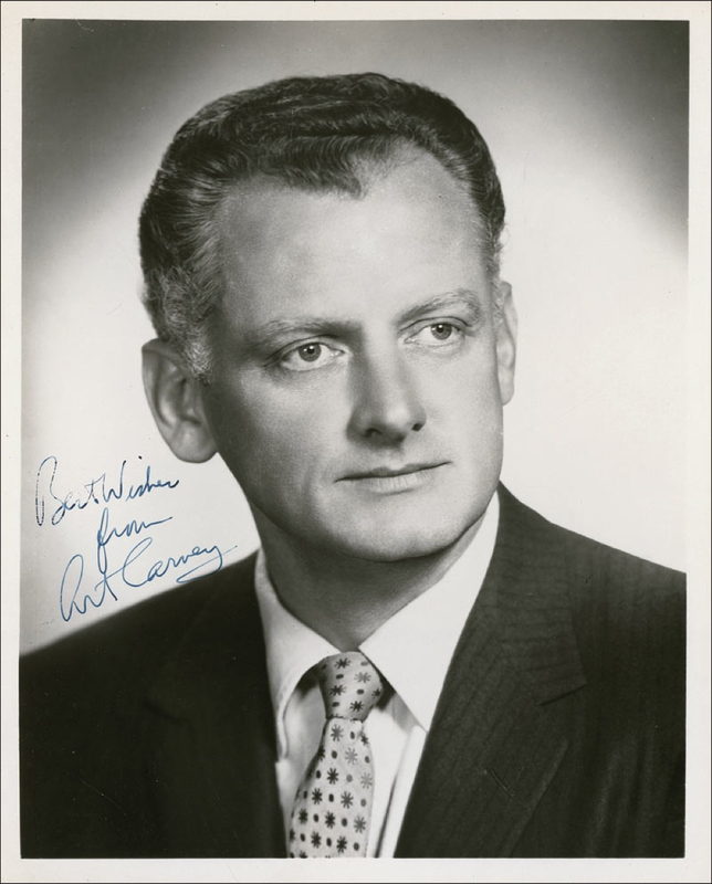 Lot 898 Art Carney Signed Photograph
