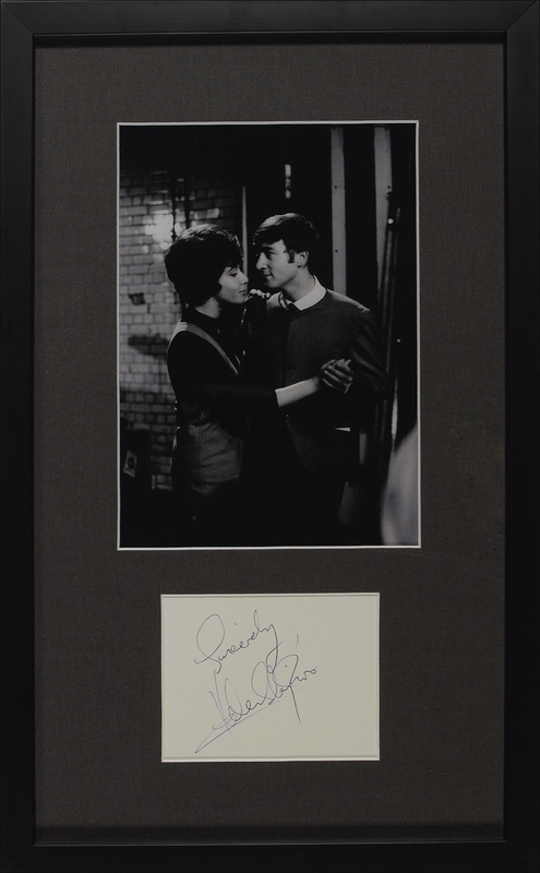 Lot 844 Gene Vincent Signature