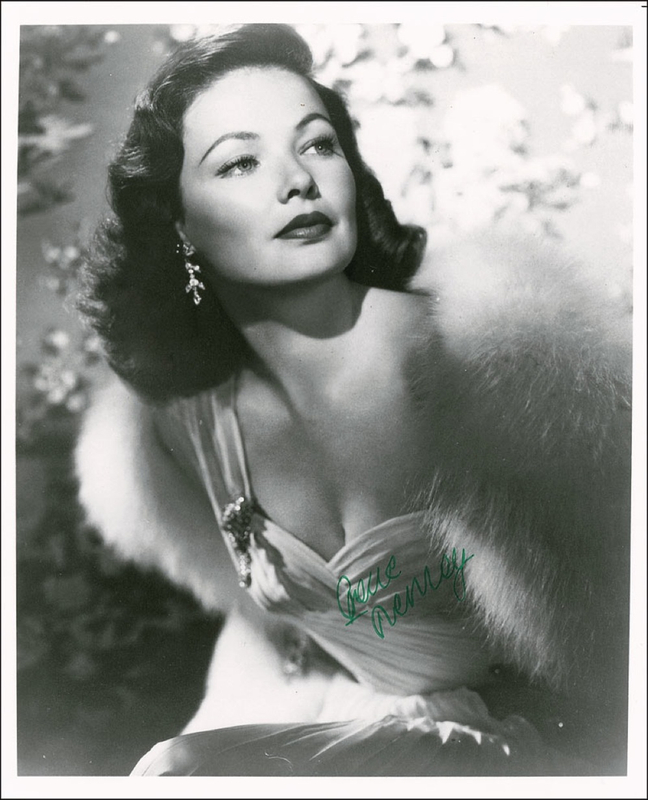 Lot 1115 Gene Tierney