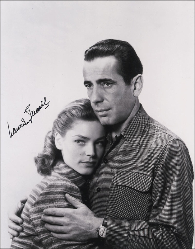 Lot 867 Lauren Bacall Signed Photograph