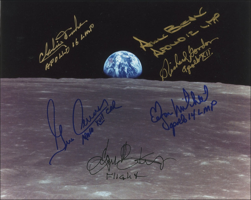 Lot 434 Apollo Astronauts Signed Photograph