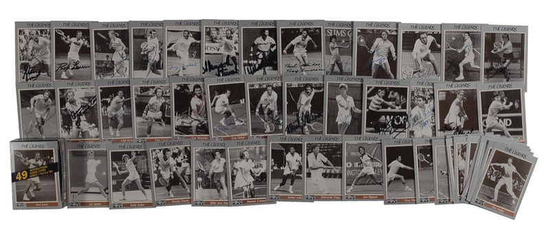 Lot 1310 Tennis Card Set