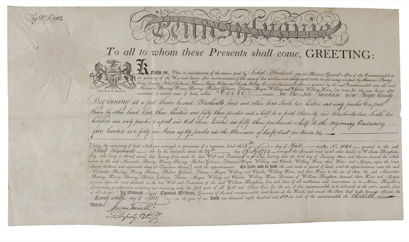 Lot 220 Declaration of Independence: Thomas McKean Signed Document