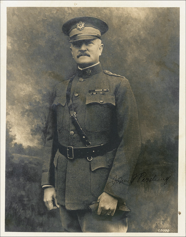 Lot 393 John J. Pershing Signed Photograph