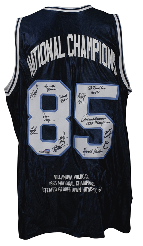 Lot 1311 Villanova Basketball Basketball Jersey