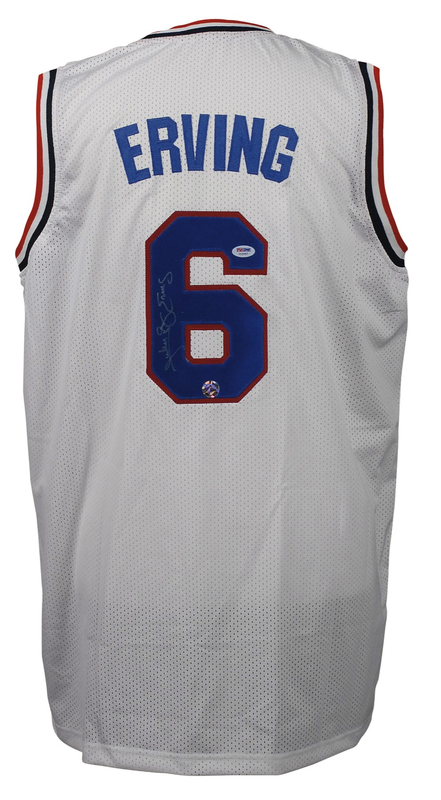 Lot 1209 Julius Erving Basketball Jersey