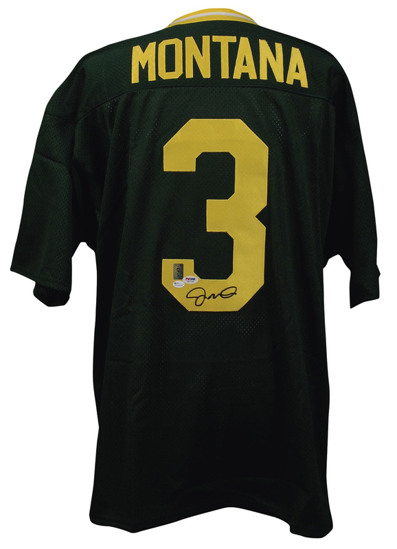 Lot 1267 Joe Montana Football Jersey