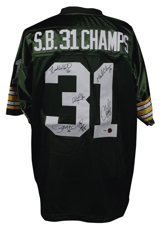 Lot 1221 Green Bay Packers Football Jersey