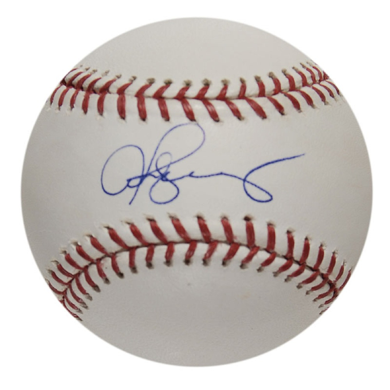 Lot 1284 Alex Rodriguez Baseball