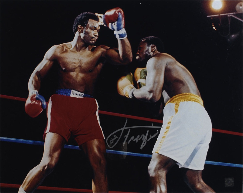 Lot 1214 Joe Frazier Signed Photograph