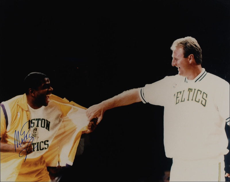 Lot 1234 Magic Johnson Signed Photograph