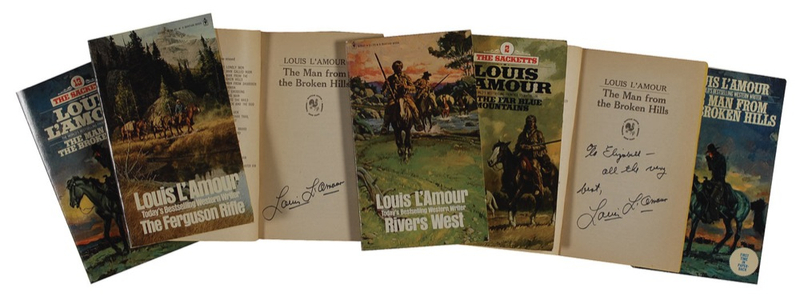 Lot 571 Louis L?Amour Books