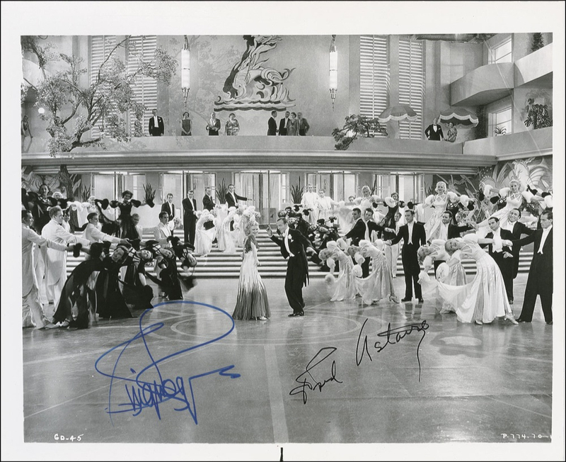 Lot 862 Fred Astaire and Ginger Rogers Signed Photograph