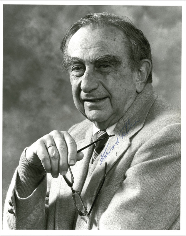 Lot 321 Edward Teller Signed Photograph