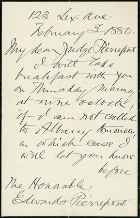 Lot #3 Chester A. Arthur: Breakfast with the onetime prosecutor of Lincoln conspirator John Surratt - Image 2