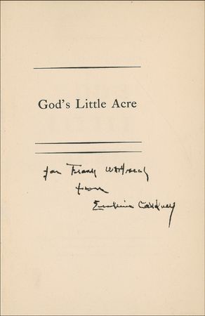 Lot #530 Erskine Caldwell Book - Image 1