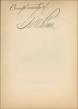 Lot #299 George Pullman Booklet - Image 1