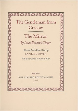 Lot #615 Isaac Singer and Raphael Soyer Book - Image 2