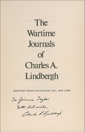 Lot #472 Charles Lindbergh and Igor Sikorsky: Airplane and helicopter: aviation pioneers Lindbergh and Sikorsky - Image 1