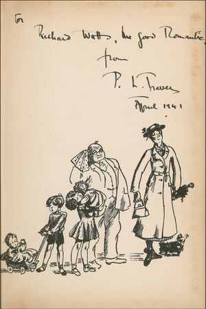 Lot #621 P. L. Travers: Mary Poppins, signed by its author - Image 1