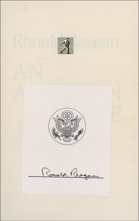Lot #122 Ronald Reagan Book - Image 1