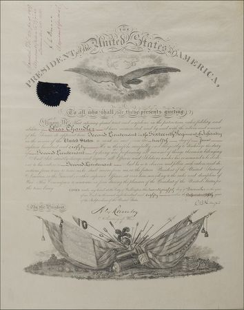 Lot #62 Rutherford B. Hayes: As his term in office draws to a close, the 19th President appoints an infantry lieutenant - Image 1