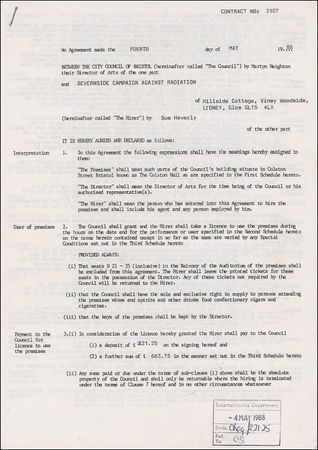 Lot #797 Metallica Signed Document - Image 1
