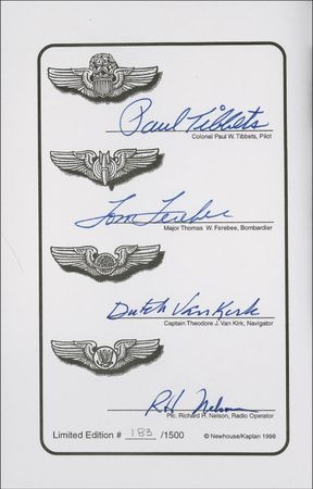 Lot #350 Enola Gay Book - Image 1