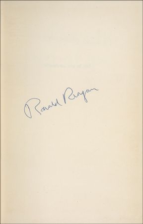 Lot #126 Ronald Reagan Book - Image 1
