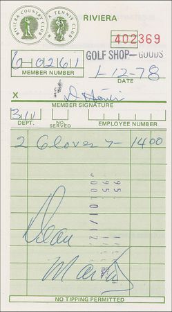 Lot #1072 Rat Pack: Martin and Lawford Group Lot - Image 1