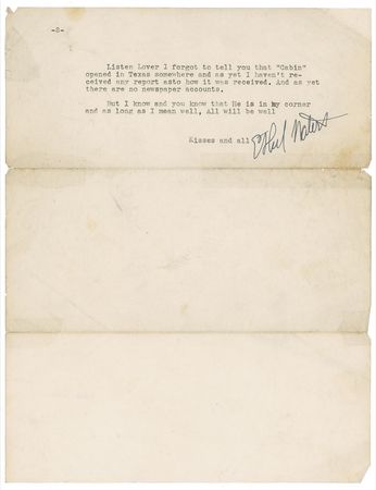 Lot #845 Ethel Waters - Image 2
