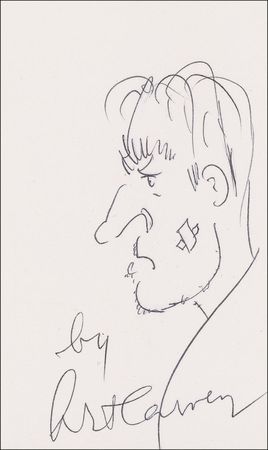 Lot #897 Art Carney Sketches - Image 1