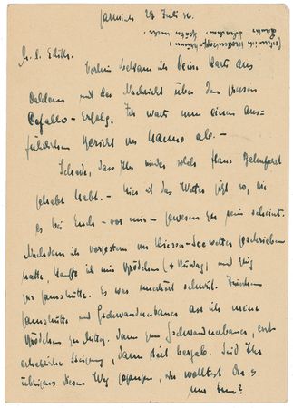 Lot #262 Otto Hahn Handwritten Letter Signed - Image 1