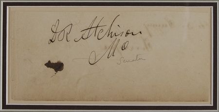 Lot #5 David R. Atchison Signature - Image 2