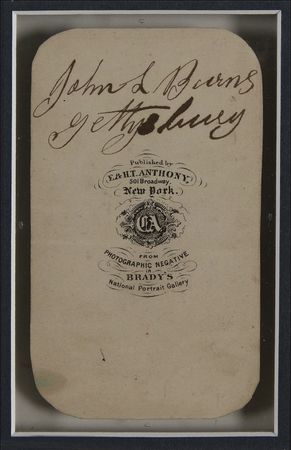 Lot #341 John L. Burns: Unlikely Gettysburg hero John Burns honors the famous battle - Image 2