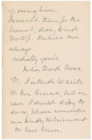 Lot #563 Julia Ward Howe - Image 4
