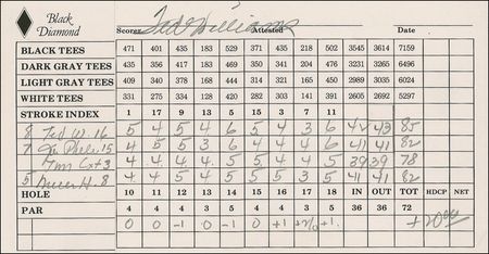 Lot #1323 Ted Williams: ‘The Splendid Splinter’ hits the links - Image 1