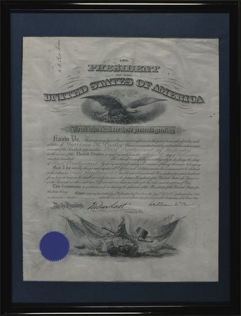 Lot #98 William McKinley Signed Document - Image 1