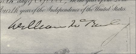 Lot #98 William McKinley Signed Document - Image 2