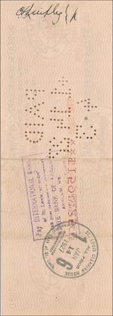 Lot #481 Charles Lindbergh: Lindbergh?s final paycheck as he plans to acquire the Spirit of St. Louis - Image 2
