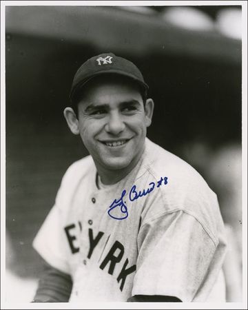 Lot #1163 Yogi Berra and Bill Dickey Signed Photographs - Image 2