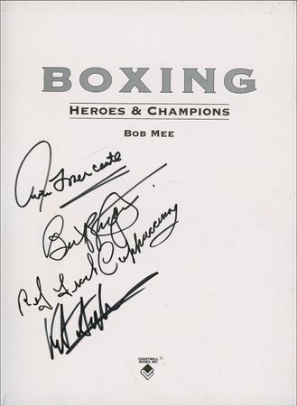 Lot #1166 Boxing Greats Book - Image 1