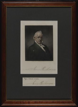 Lot #6 James Buchanan Signature