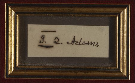 Lot #2 John Quincy Adams Signature - Image 2