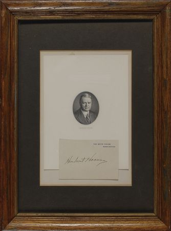 Lot #68 Herbert Hoover - Image 1