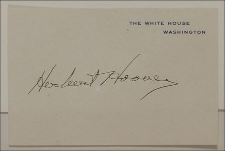 Lot #68 Herbert Hoover - Image 2