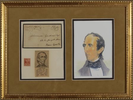Lot #171 John Tyler Free Frank - Image 1