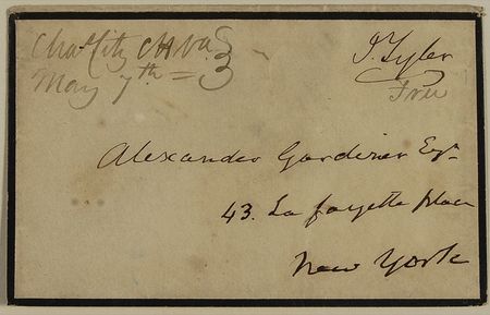 Lot #171 John Tyler Free Frank - Image 2