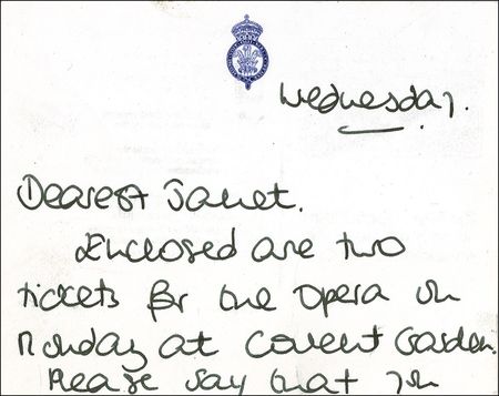 Lot #228 Diana: Diana sends her friend to the Royal Opera House - Image 1