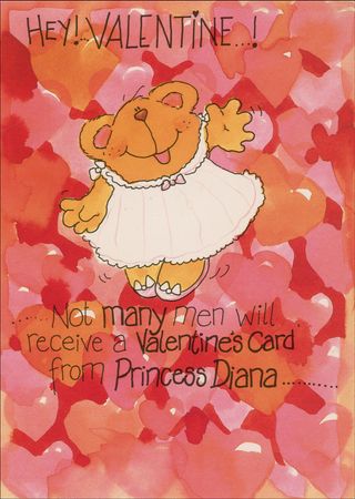 Lot #229 Diana: “Not many men will receive a Valentine’s Day card from Princess Diana” - Image 2